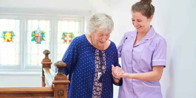 Carer Helping women