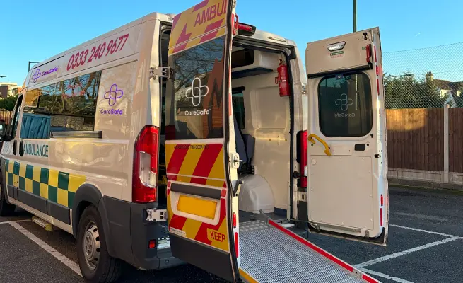 Transport with wheelchair access